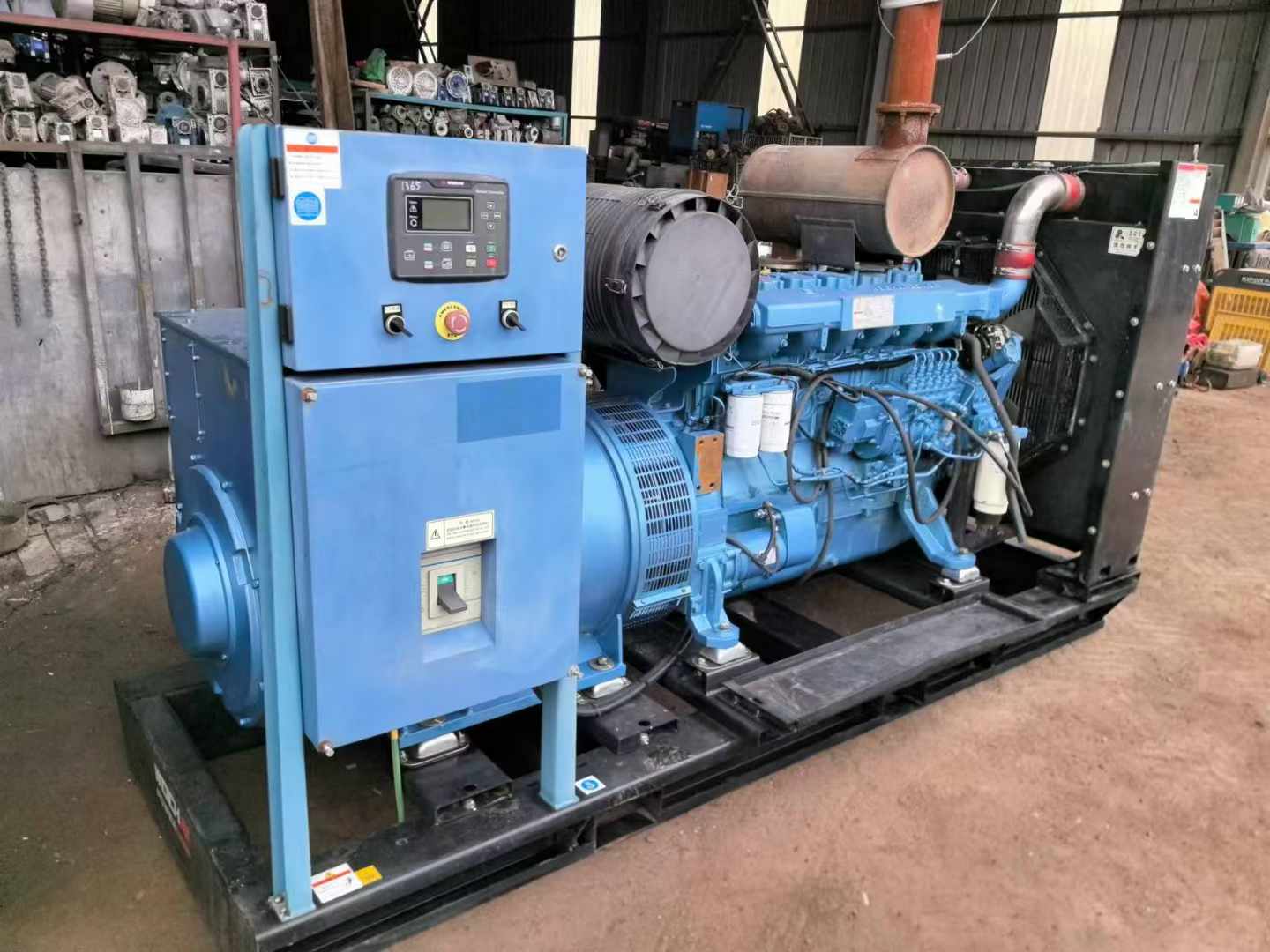 乌鲁木齐500kW 柴油发电机组可带动设备功率的计算公式是什么?